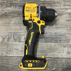 AS-IS DEWALT Atomic 20V Lithium-Ion Cordless Compact 1/2 in. Drill/Driver Kit