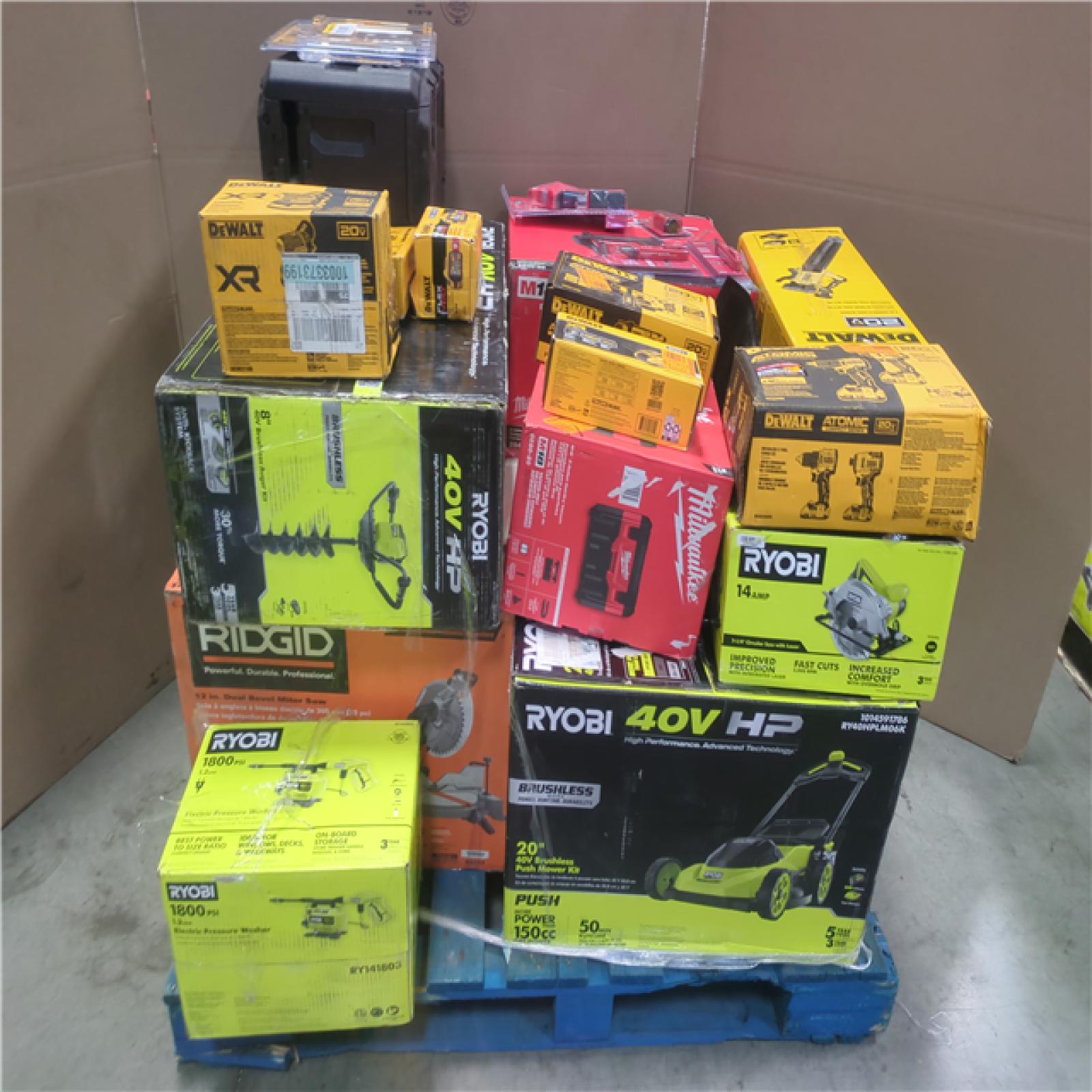 CALIFORNIA AS-IS TOOL PALLET
