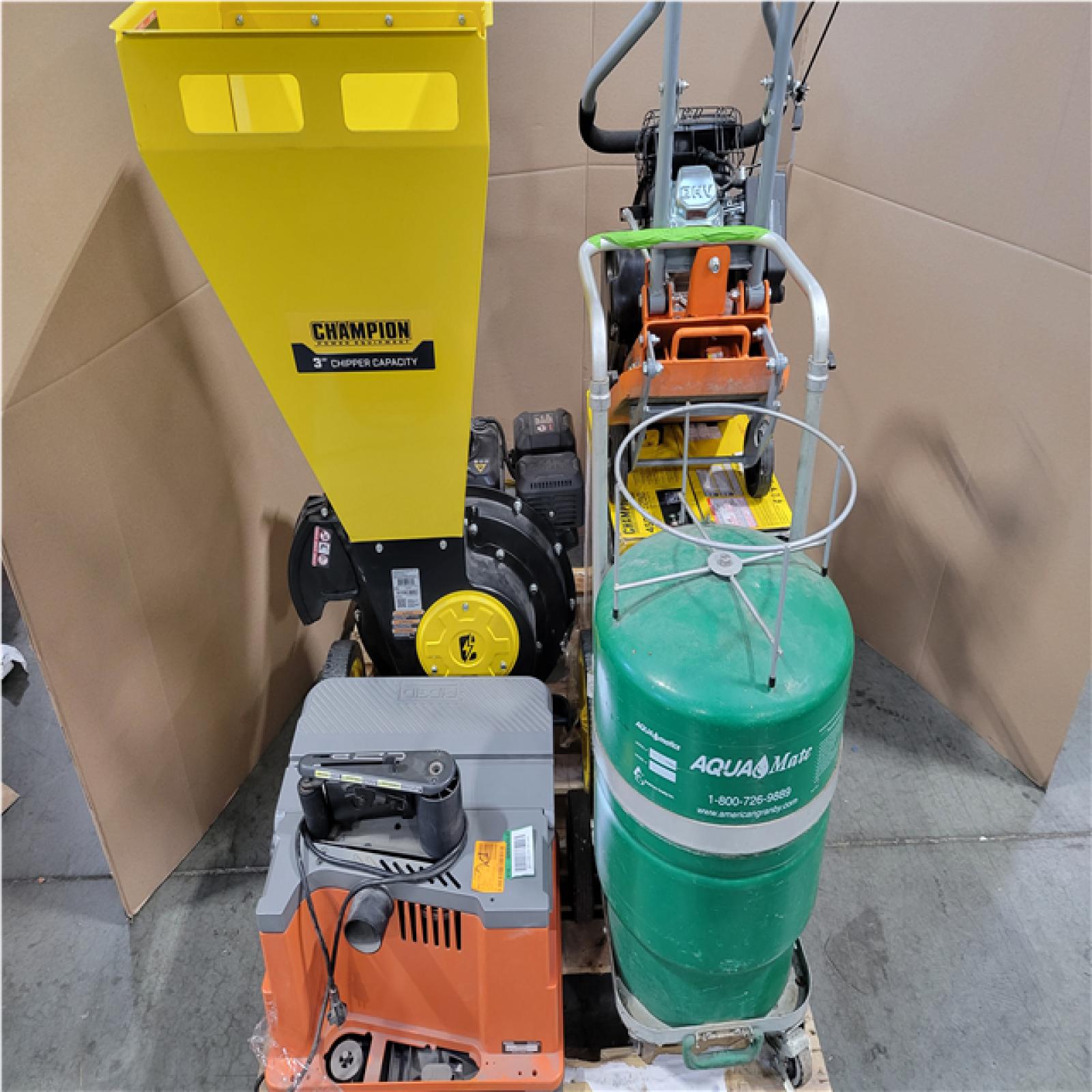 CALIFORNIA AS-IS OUTDOOR POWER EQUIPMENT