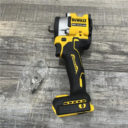 AS-IS DEWALT ATOMIC 20V MAX Cordless Brushless 1/2 in. Variable Speed Impact Wrench (Tool Only)