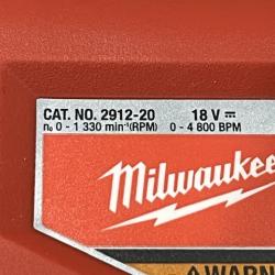 AS-IS Milwaukee  FUEL 18V Lithium-Ion Brushless Cordless 1 in. SDS-Plus Rotary Hammer (Tool-Only)
