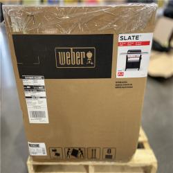 DALLAS LOCATION - Weber Slate Griddle 3-Burner Propane Gas 30 in. Flat Top Grill in Black with Thermometer