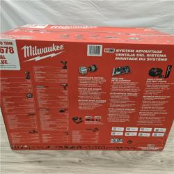 NEW- M18 18-Volt Lithium-Ion Cordless Combo Kit (9-Tool) with (2) Batteries, Charger, and Tool Bag