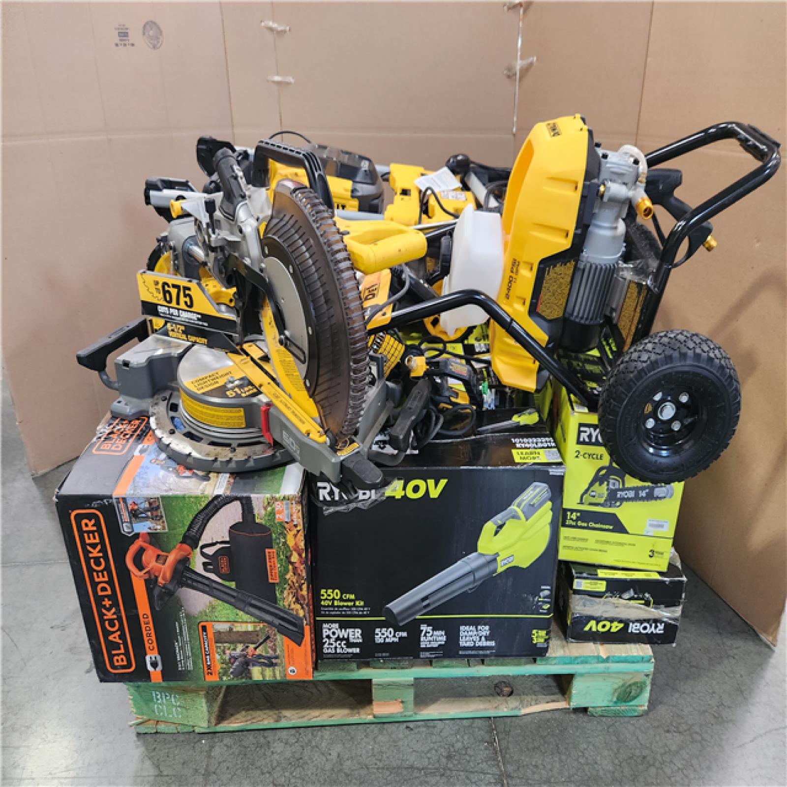 CALIFORNIA AS-IS TOOL PALLET