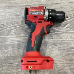 AS-IS Milwaukee 18V Lithium-Ion Brushless Cordless 1/2 in. Compact Drill/Driver (Tool-Only)