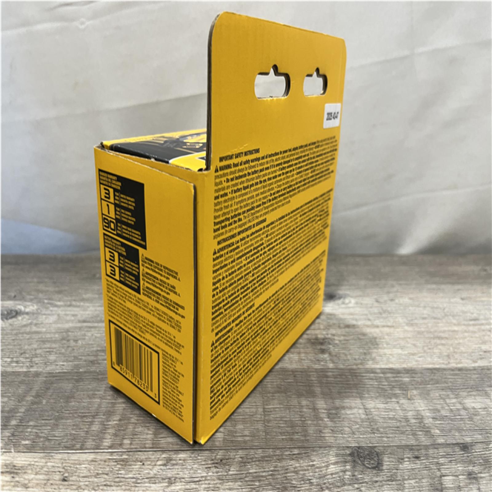NEW - DEWALT 20V MAX XR POWERSTACK Lithium-Ion Battery Starter Kit with 1.7Ah Battery and Charger