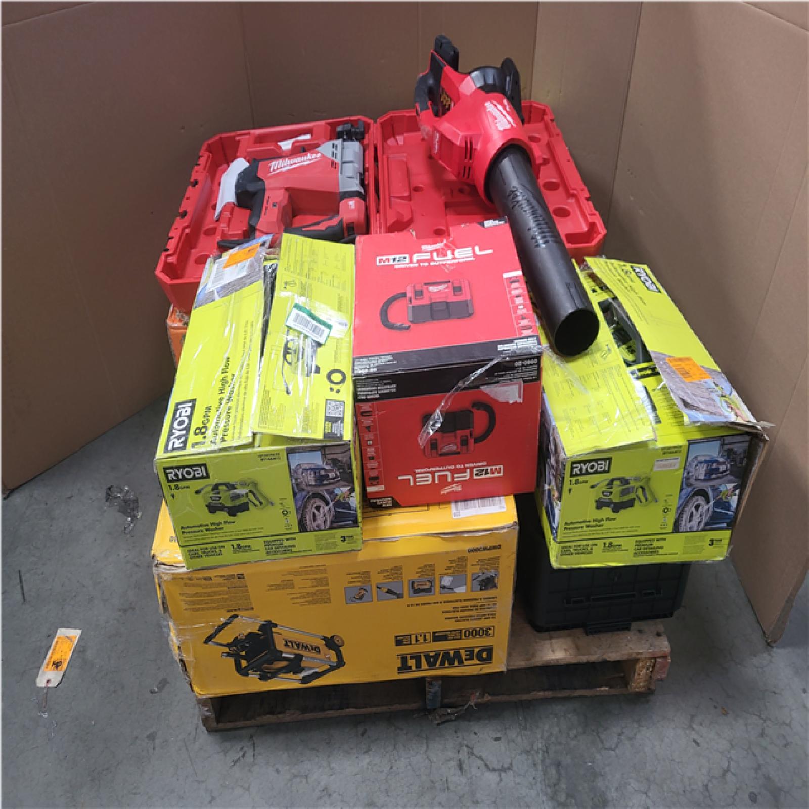 CALIFORNIA AS-IS TOOL PALLET
