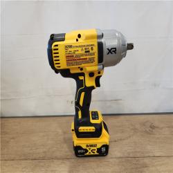 AS-IS- DEWALT 20V MAX Lithium-Ion Cordless 1/2 in. Impact Wrench Kit