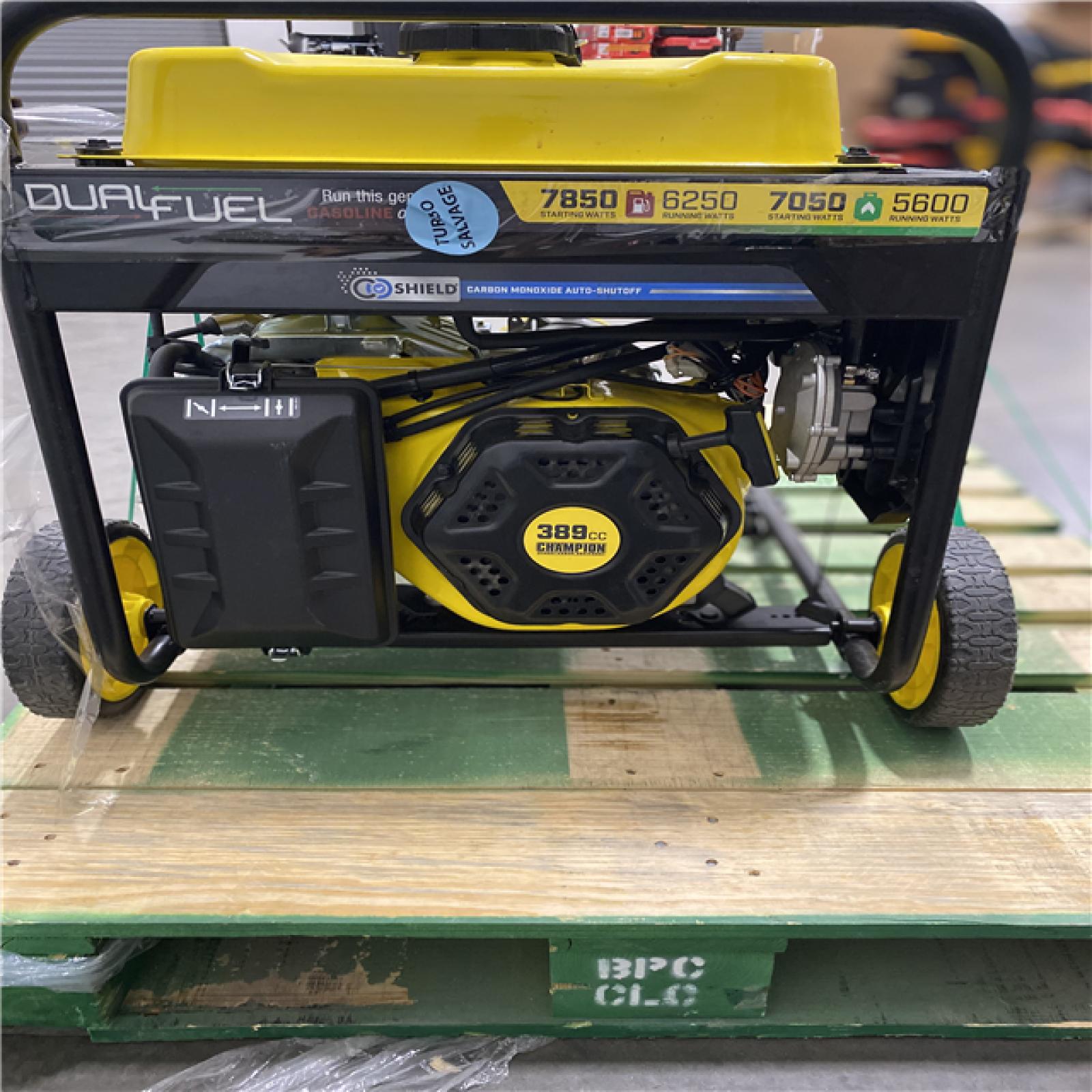 Dallas Location - As-Is Champion Power Equipment 7850/6250-Watt Gasoline Portable Generator