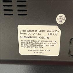 AS-IS Wolverine Data MovieMaker Pro 8mm Super 8 Converter