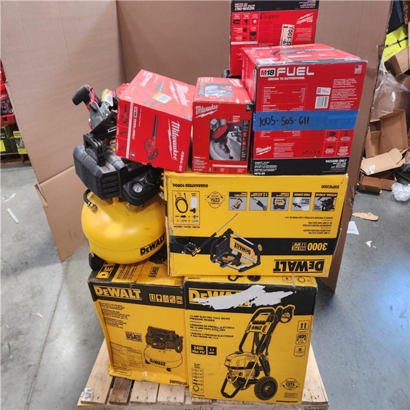 California AS-IS TOOL PALLET