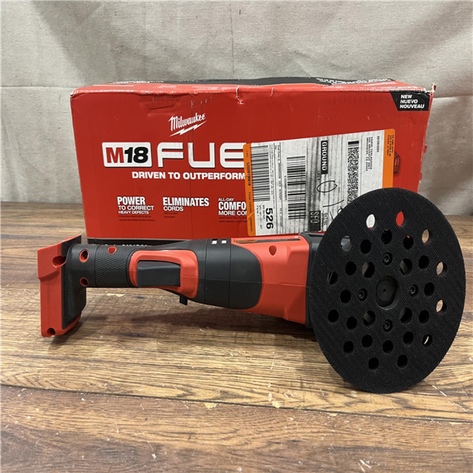 AS-IS Milwaukee 2685-20 18V Brushless Cordless 8 Speed 21MM DA Polisher (Tool Only)