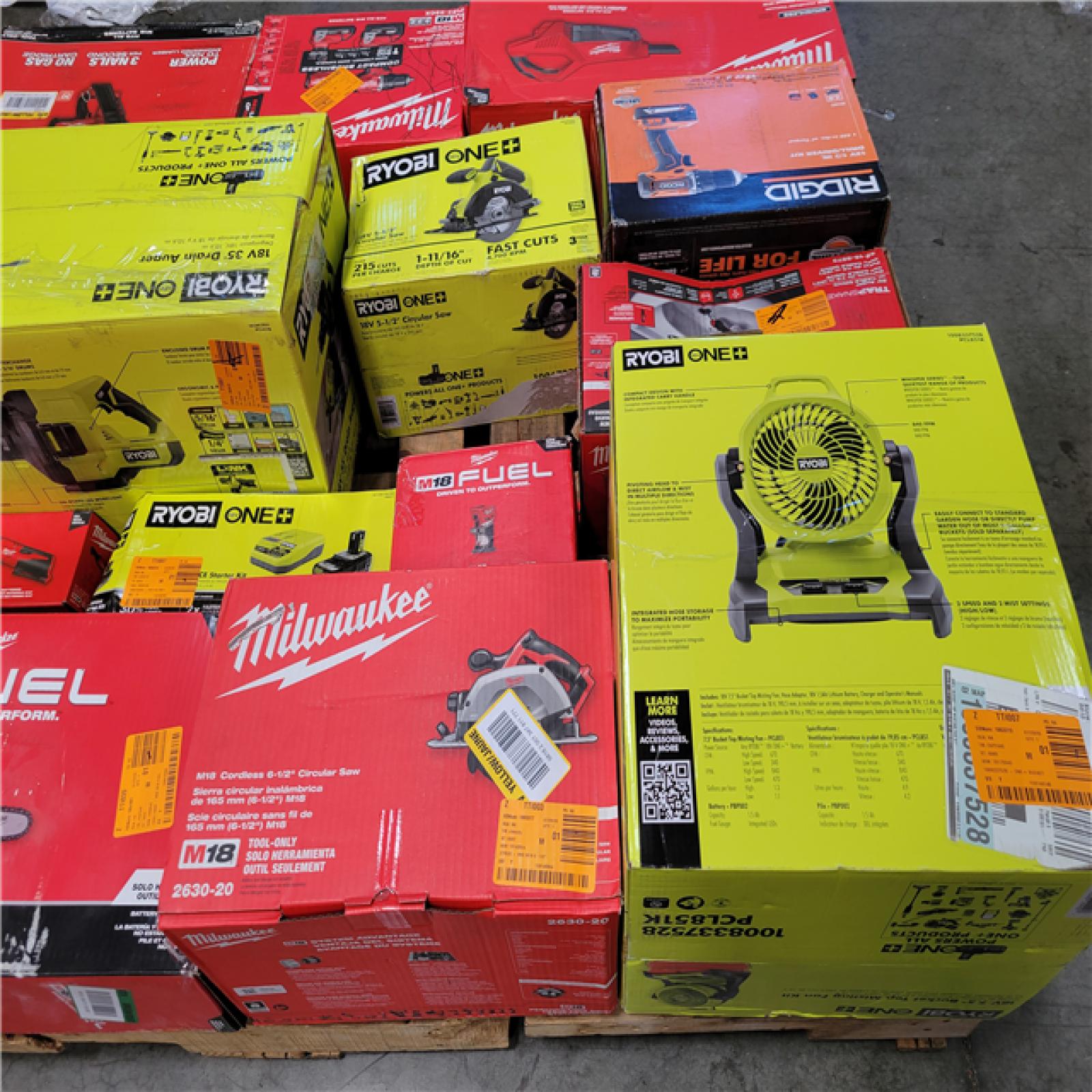 CALIFORNIA AS-IS TOOL PALLET