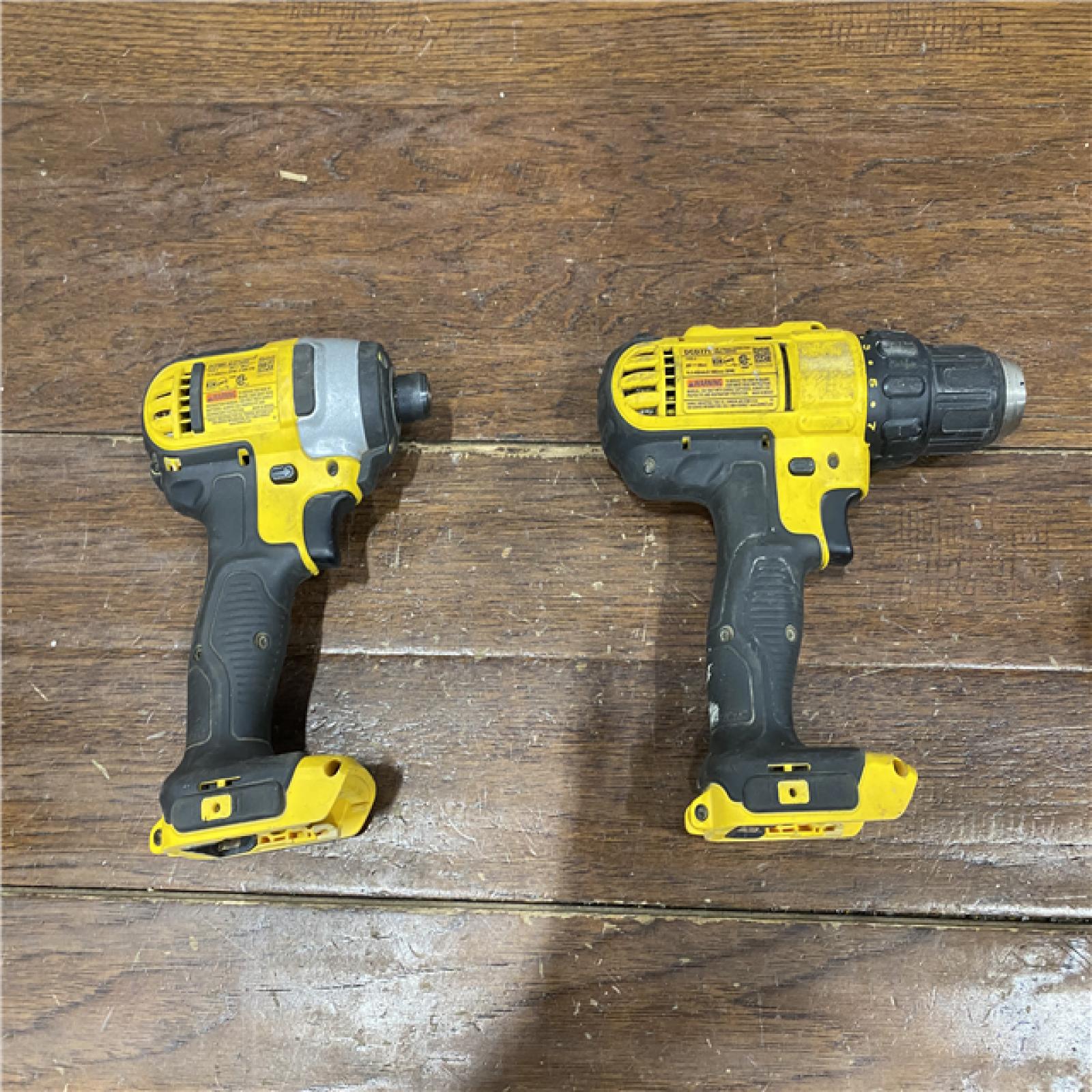 AS-IS DeWALTA® 20V MAX Cordless Drill Driver/Impact Driver Combo Kit 1.3 Ah Lithium Ion