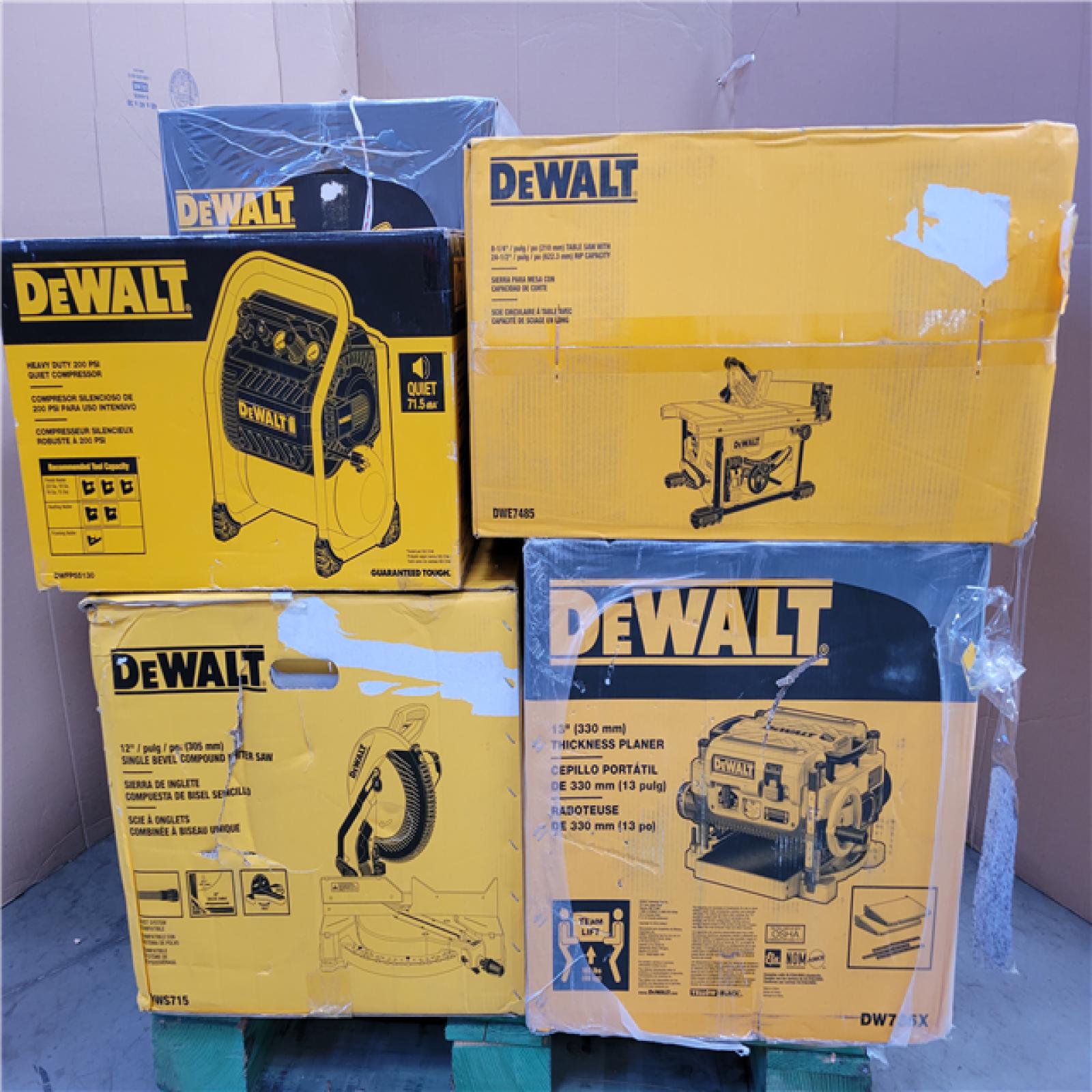 CALIFORNIA AS-IS TOOL PALLET