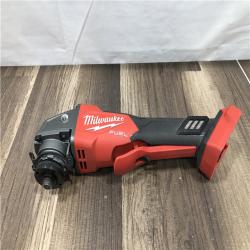 AS-IS Milwaukee FUEL 18V Lithium-Ion Brushless Cordless 4-1/2 in./5 in. Grinder with Variable Speed & Paddle Switch (Tool-Only)