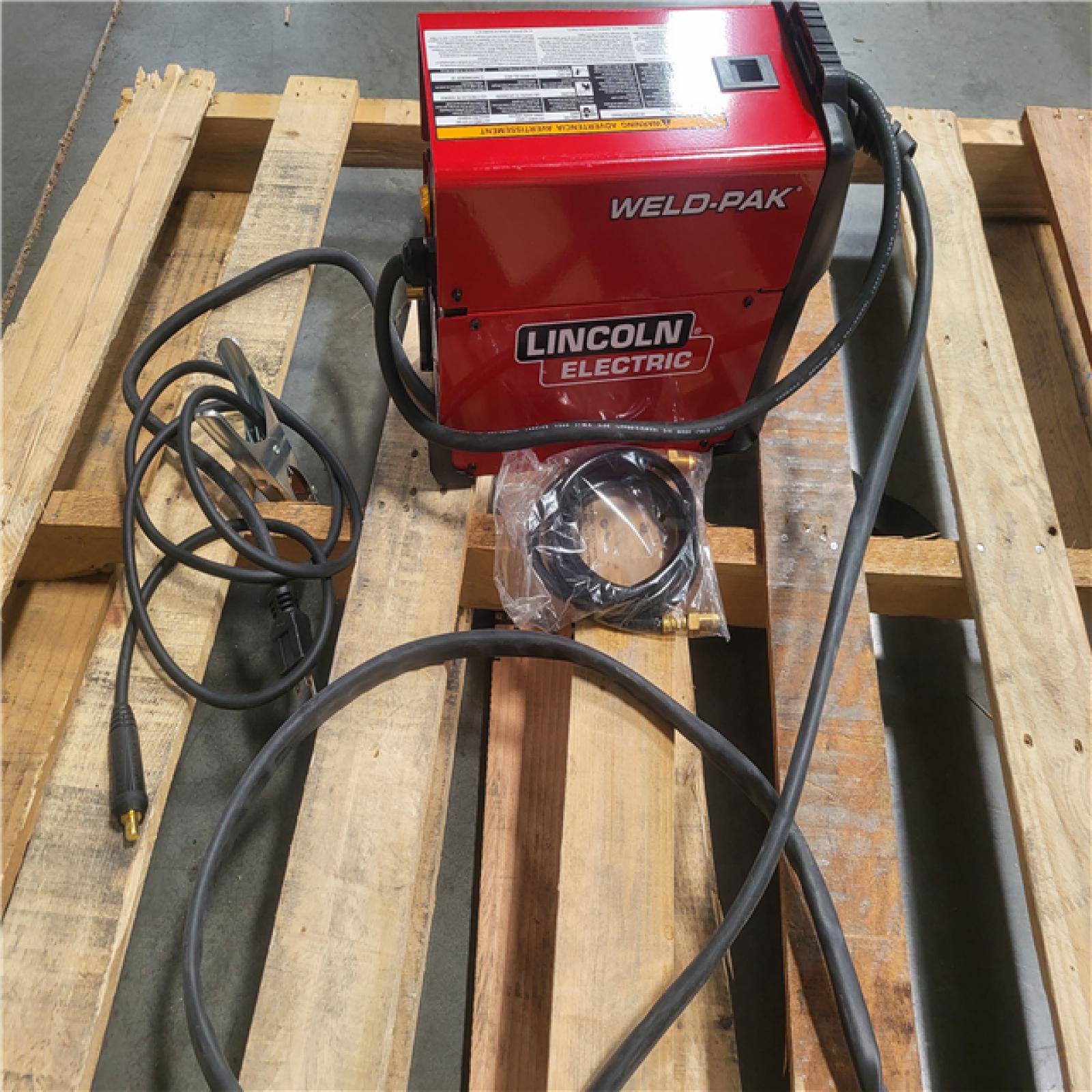 CALIFORNIA AS-IS OUTDOOR POWER LINCOLN WELDER EQUIPMENT