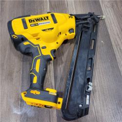 AS-IS DEWALT  Cordless 20V MAX XR Angled Finish Nailer (Tool Only)