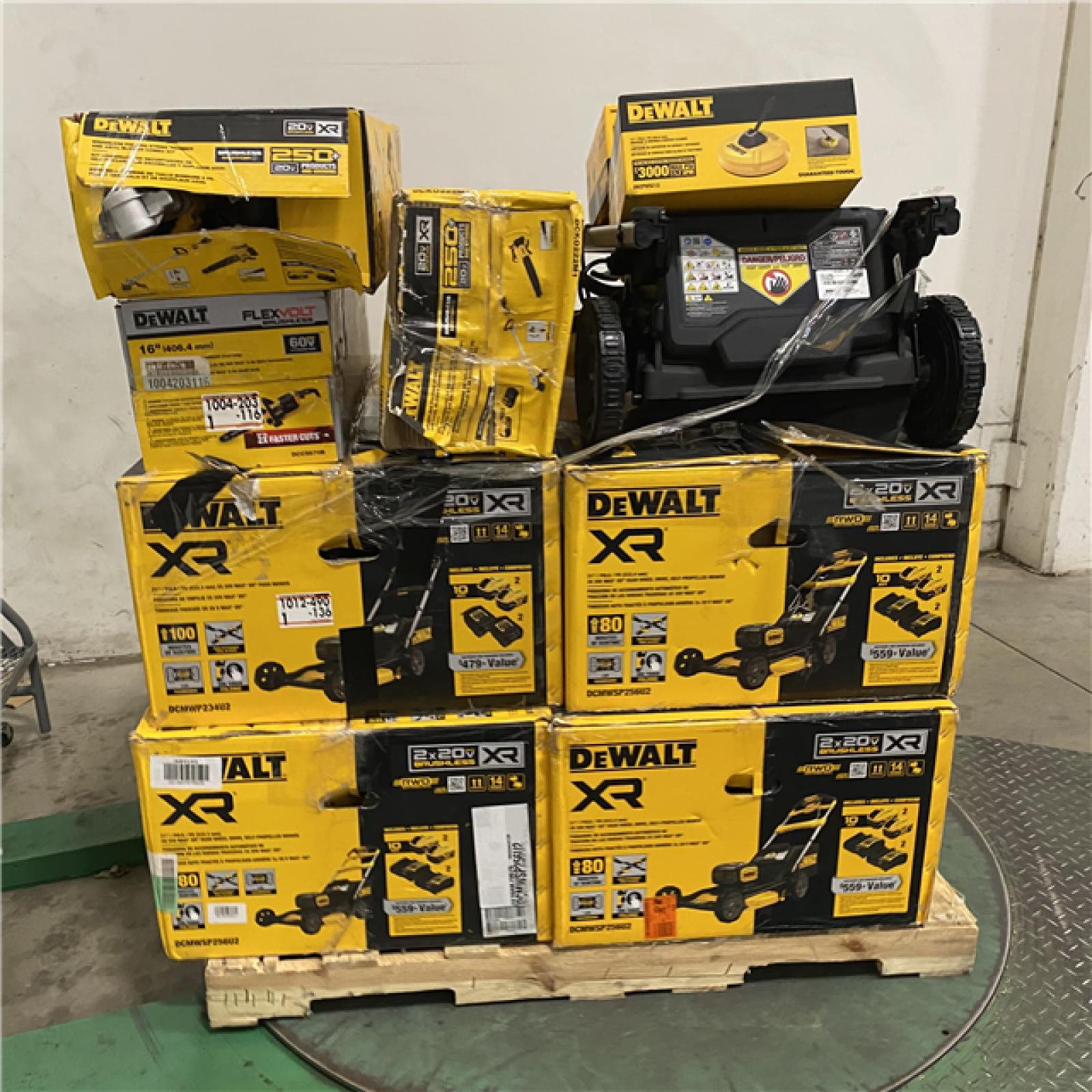 Dallas Location - As-Is DEWALT Tool Pallet