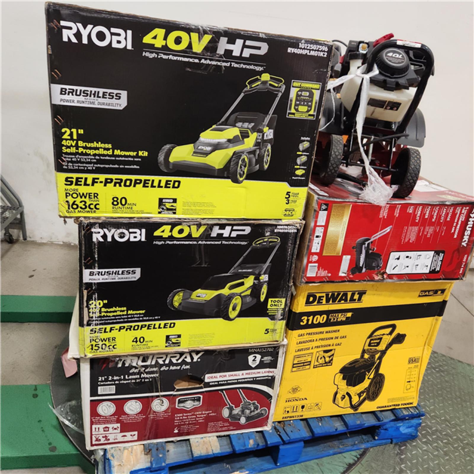 Dallas Location - As-Is Outdoor Power Equipment