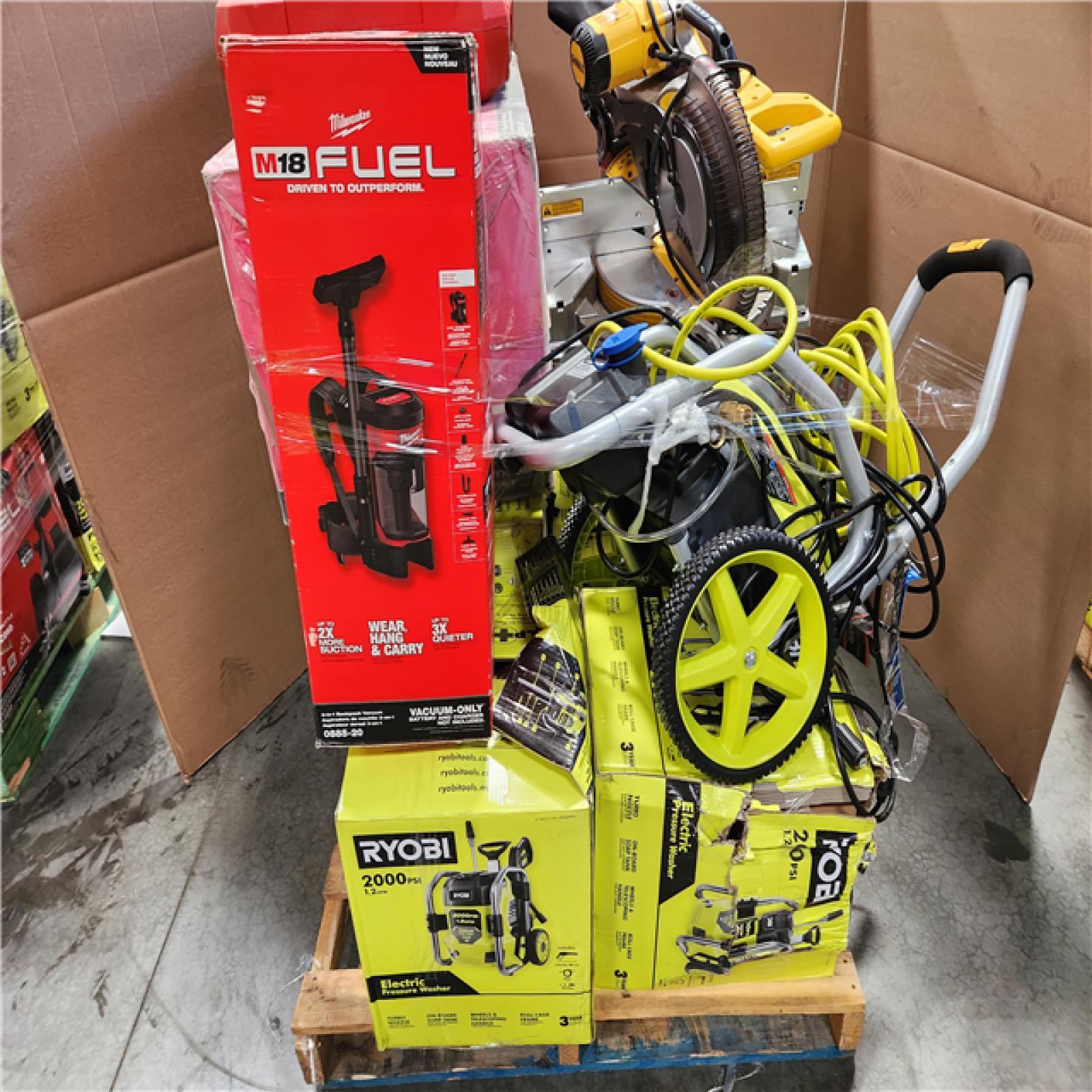 CALIFORNIA AS -IS  TOOL PALLET