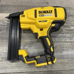 AS-IS DEWALT 20V MAX XR Lithium-Ion Cordless 18-Gauge Narrow Crown Stapler Kit