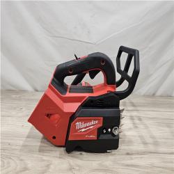 AS-IS Milwaukee FUEL 14 in. 18V Lithium-Ion Brushless Cordless Battery Top Handle Chainsaw (Tool Only)