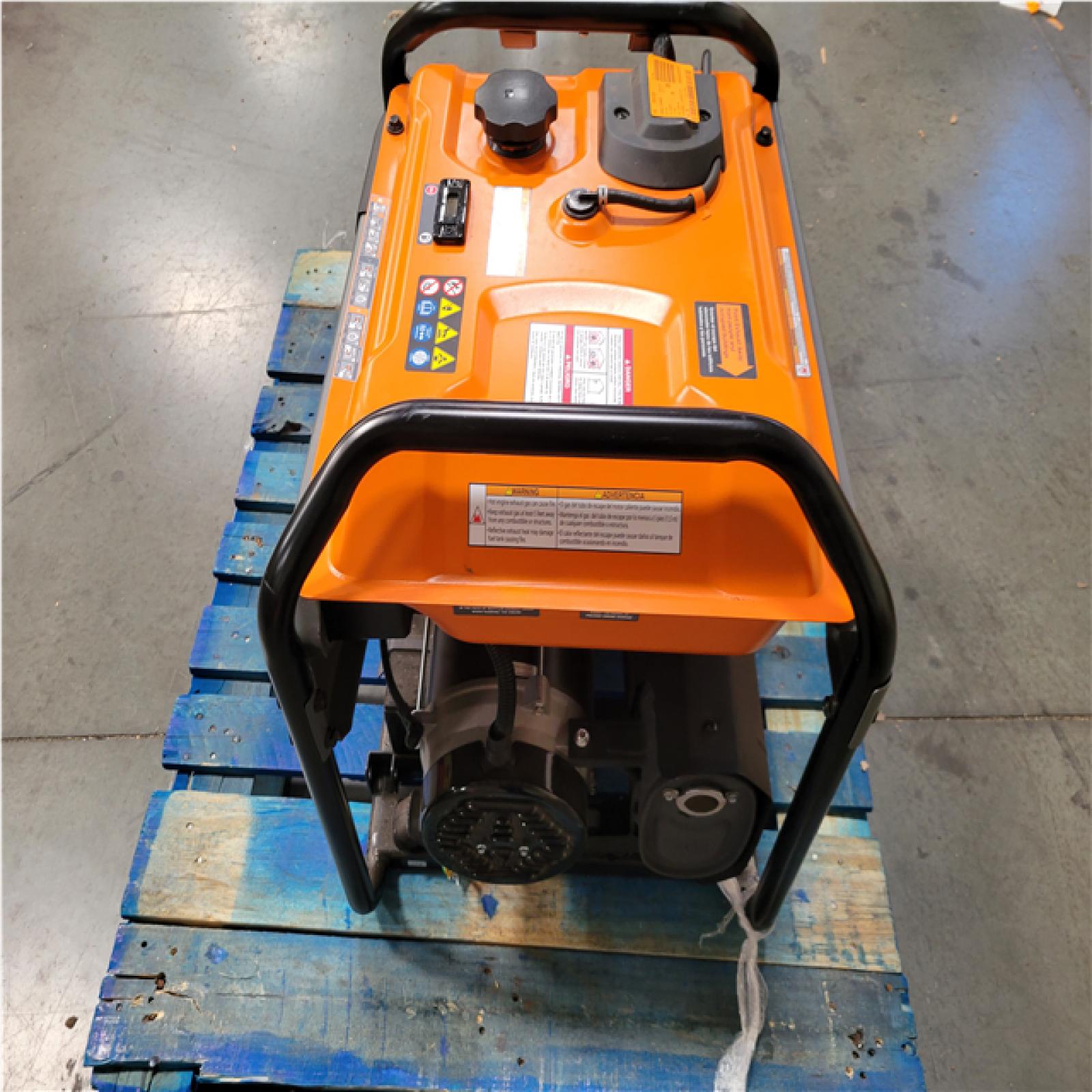 CALIFORNIA AS-IS GENERAC GP9500E TRI FUEL GENERATOR W ELECTRIC START