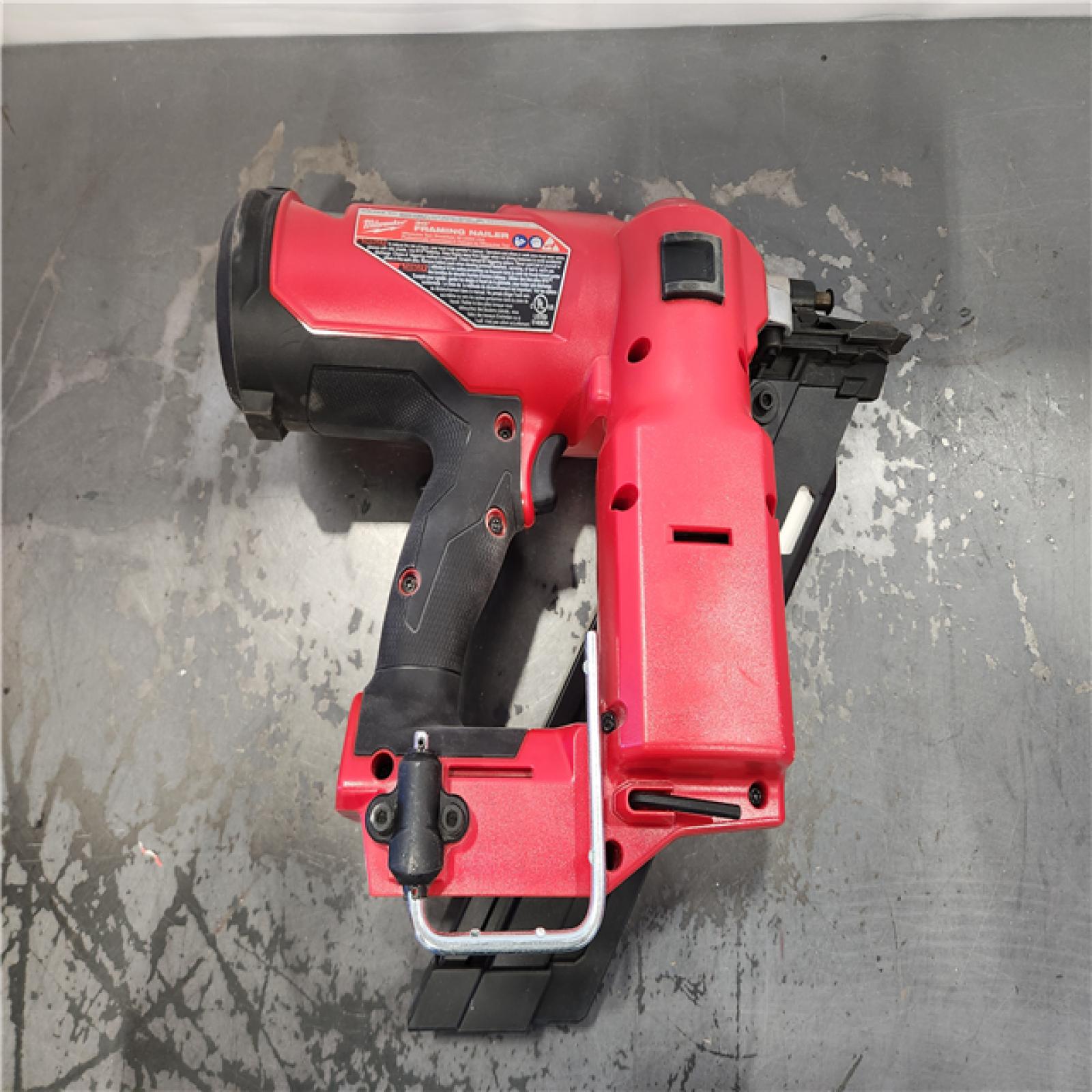 AS-IS- MILWAUKEE 21 DEGREE FRAMING NAILER (TOOL ONLY)