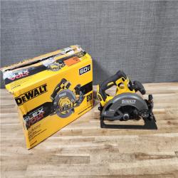 HOUSTON LOCATION - AS-IS DEWALT FLEXVOLT 60V MAX Cordless Brushless 7-1/4 in. Circular Saw with Brake (Tool Only)