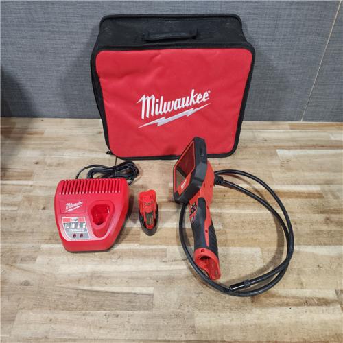 HOUSTON LOCATION - AS - IS Milwaukee 12V Lithium-Ion Cordless M-SPECTOR 360-Degree 4 ft. Inspection Camera Kit