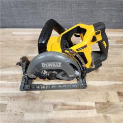 HOUSTON LOCATION - AS-IS DEWALT FLEXVOLT 60V MAX Cordless Brushless 7-1/4 in. Wormdrive Style Circular Saw (Tool Only)