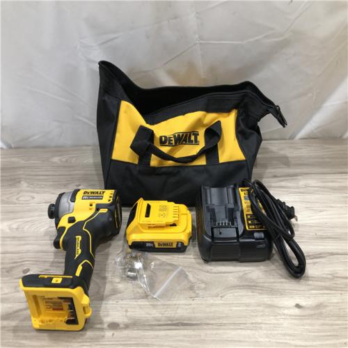 AS-IS DEWALT Atomic 20V Max Lithium-Ion Cordless Compact 1/4 in. Impact Driver Kit