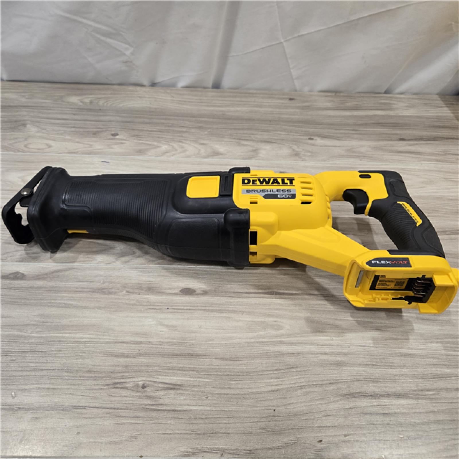 AS-IS DeWalt FLEXVOLT 60V MAX Cordless Reciprocating Saw (Tool-Only)