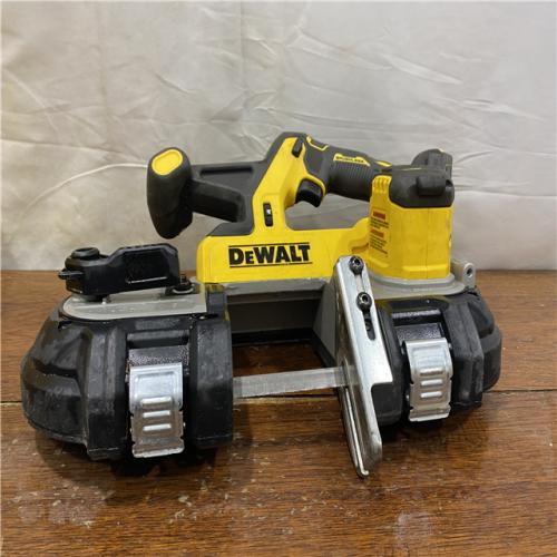 AS-IS DEWALT 20-Volt MAX 3-3/8 in. Cordless Brushless Bandsaw (Tool-Only)