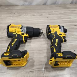 AS-IS DEWALT 20V MAX XR Hammer Drill/ Impact Driver Kit