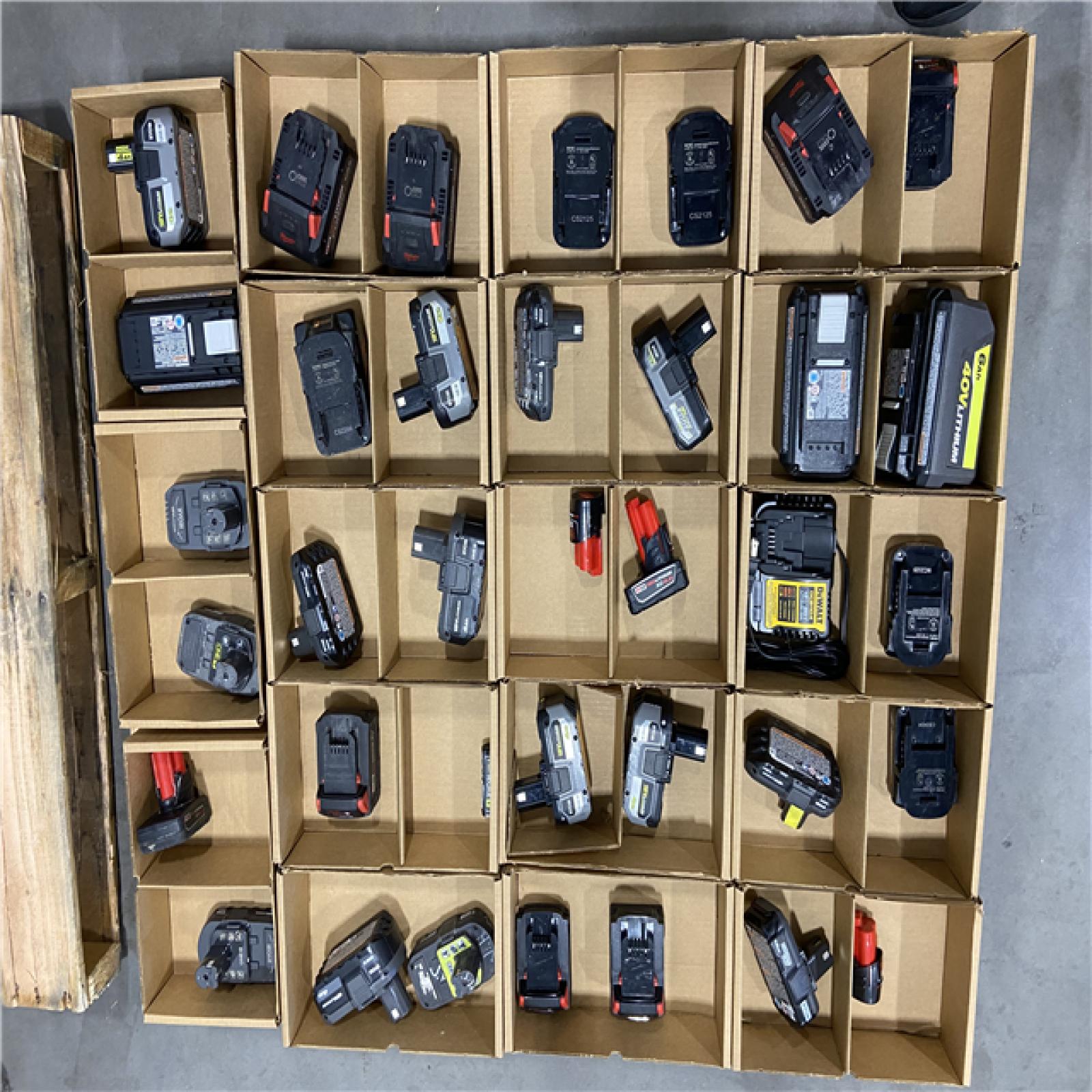 DALLAS LOCATION - AS-IS BATTERY PALLET