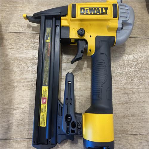 AS-IS DEWALT Pneumatic 18-Gauge 1/4 in. Crown Corded Stapler