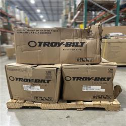 DALLAS LOCATION- AS-IS  Troy-Bilt 22 in. 163cc Gas Walk Behind String Trimmer Mower PALLET (3 UNITS)