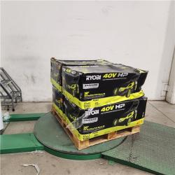 Dallas Location - As-Is RYOBI 40V  20 in. Cordless Battery Lawn Mower with 6.0 Ah Battery and Charge-Like New Condition- Lot Of 4)