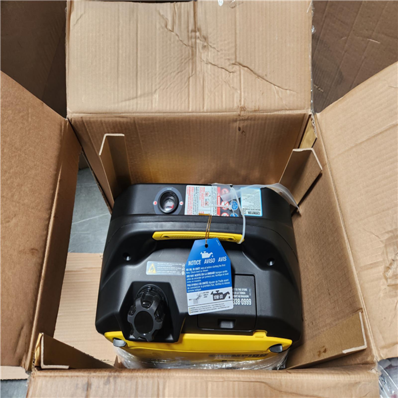 CALIFORNIA AS-IS CHAMPION PORTABLE INVERTER GENERATOR