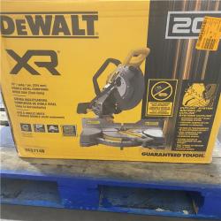 NEW -DEWALT-20-Volt MAX XR Cordless 10 in. Dual Bevel Fixed Miter Saw (Tool Only)