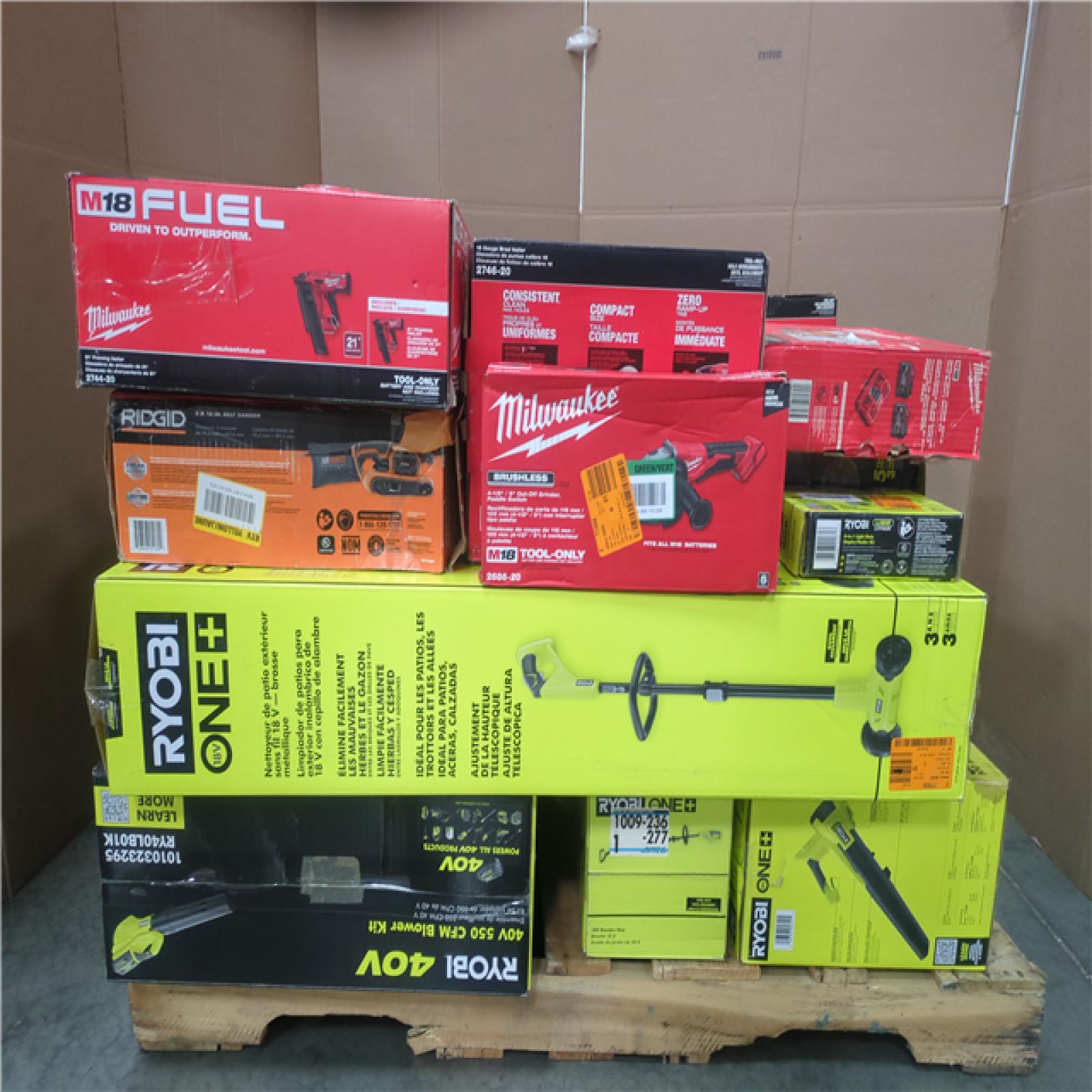 CALIFORNIA AS-IS TOOL PALLET