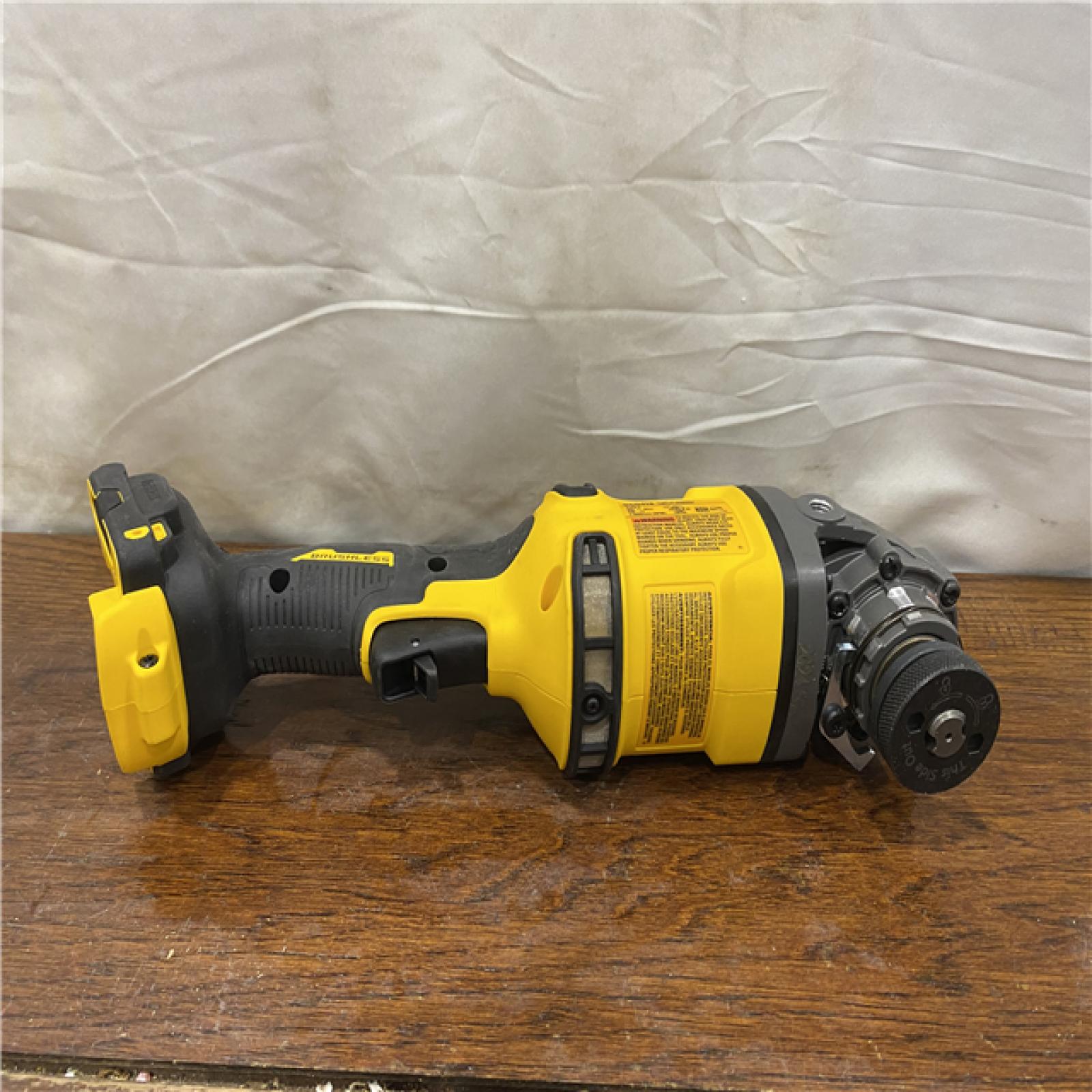 AS-IS DEWALT 60V MAX Cordless Brushless 4.5 in. to 6 in. Small Angle Grinder with Kickback Brake (Tool Only)