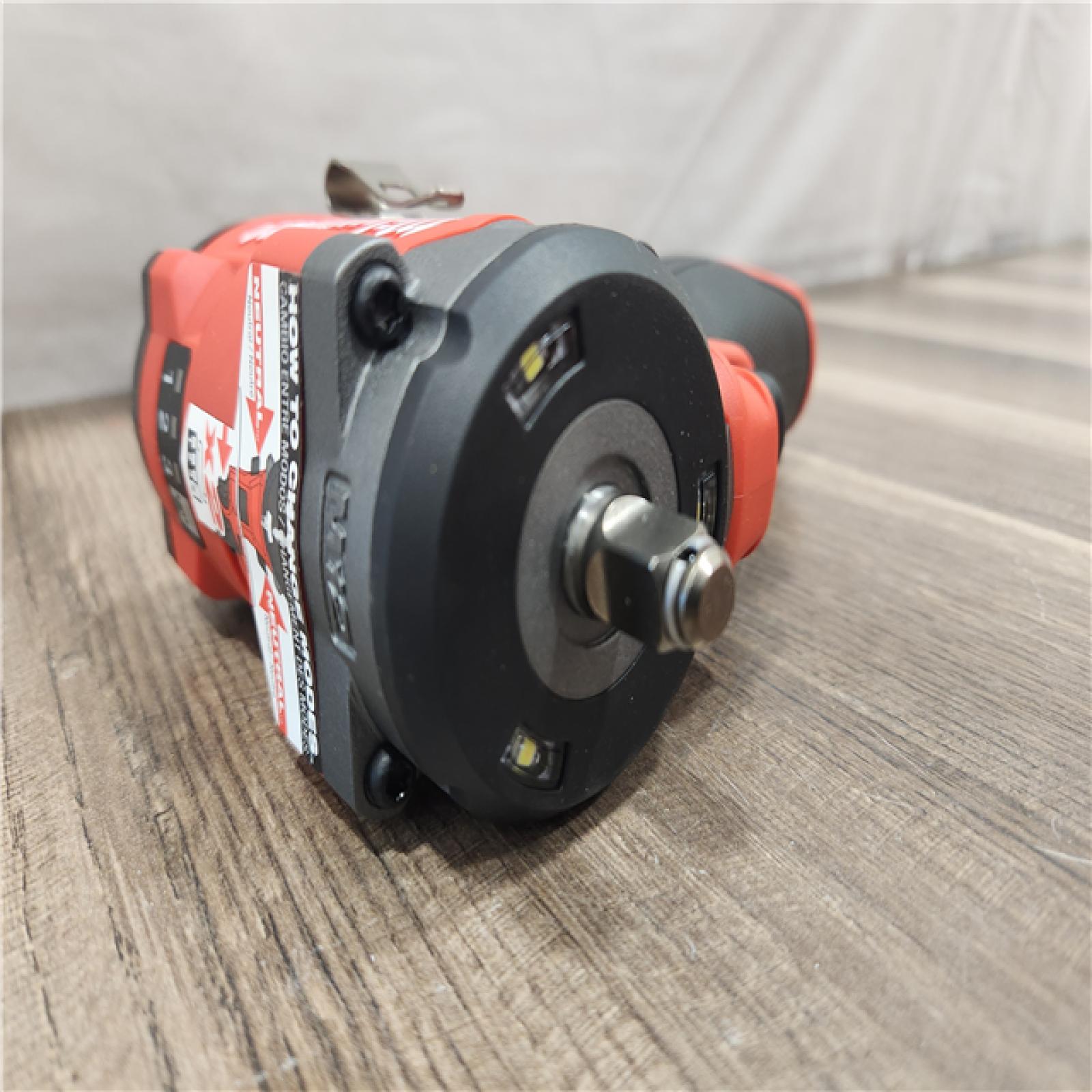 AS-IS- Milwaukee M12 FUEL M12 3/8 in. Cordless Brushless High Torque Impact Wrench (Tool-Only)