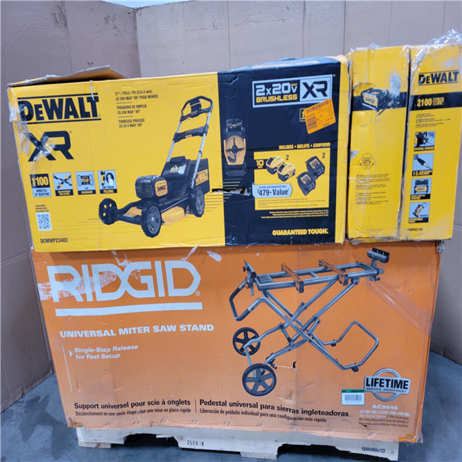 CALIFORNIA AS-IS TOOL PALLET