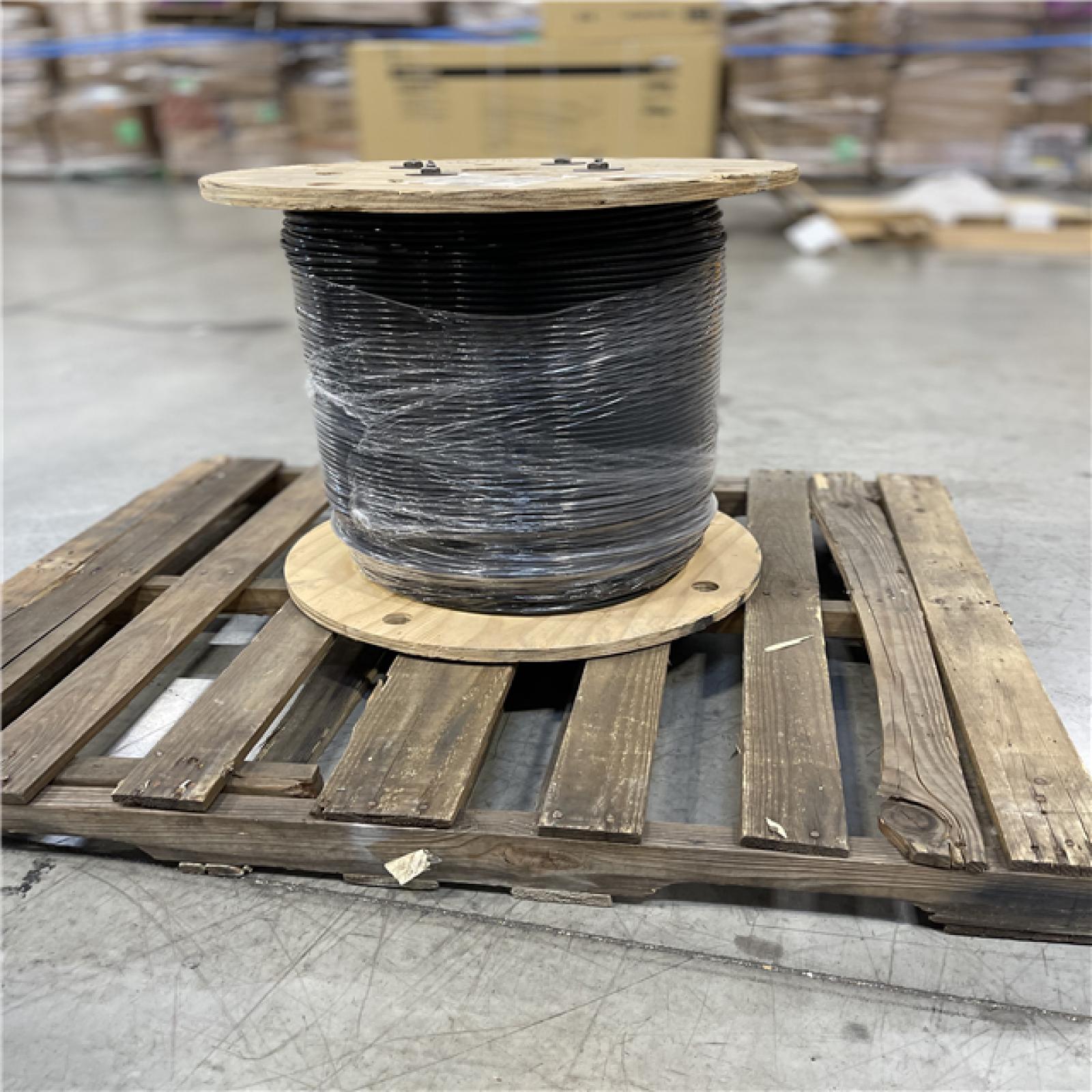 DALLAS LOCATION- SOUTHWIRE BLACK SIMPULL THHN2 COPPER WIRE SPOOL