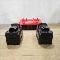 AS-IS-  Kit with Two XC 8.0 Ah Battery and Dual Bay Rapid Charger