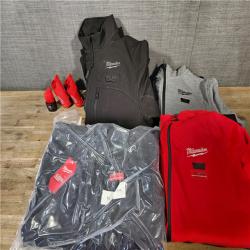 HOUSTON LOCATION - AS-IS MILWAUKEE 4 HEATED CLOTHING COMBO KIT