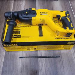 AS-IS DEWALT 20V MAX Cordless Brushless 1 in. SDS Plus D-Handle Concrete and Masonry Rotary Hammer (Tool Only)